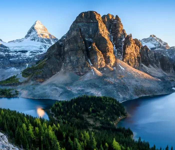 Mountain landscape in Canada